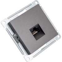 Механизм компьютерной розетки Systeme Electric ATLAS DESIGN RJ45 мокко ATN000683 1240383