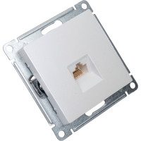 Механизм компьютерной розетки Systeme Electric ATLAS DESIGN RJ45 жемчуг ATN000483 1240297
