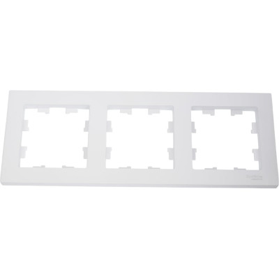 Рамка Systeme Electric 3-м ATLAS DESIGN универсальная жемчуг ATN000403 1240265