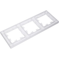 Рамка Systeme Electric 3-м ATLAS DESIGN универсальная жемчуг ATN000403 1240265