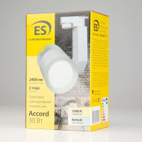 Потолочный светодиодный светильник Elektrostandard LTB20 Accord Белый 30W 4200K a039567