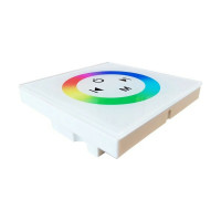 Контроллер Apeyron RGB 12/24В, 144/288Вт, встраиваемый с БЕЛОЙ многоцветной сенсорной панелью 04-09