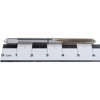 Метчик М 5x0,8 м/р комплект 2 шт. Р6М5 HORTZ 203859