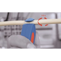 Кабельный нож плюс снятие изоляции провода 0,5-6 мм2 S 4-28 Multi Weicon-Tools wcn50057328