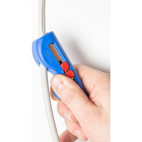 Универсальный инструмент для работы с NYM-кабелем от 3x1.5 до 5x2.5 мм2 - снятие Weicon-Tools QUADRO № 16 wcn52000016