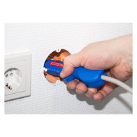 Универсальный инструмент для работы с NYM-кабелем от 3x1.5 до 5x2.5 мм2 - снятие Weicon-Tools QUADRO № 16 wcn52000016