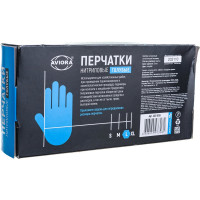 Нитриловые перчатки AVIORA р.L, 100 шт. 402-659