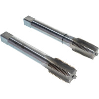 Метчик G 1/2 дюйма м/р комплект 2 шт. Р6М5 HORTZ 203810
