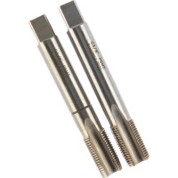 Метчик G 3/8 дюйма м/р комплект 2 шт. Р6М5 HORTZ 203809