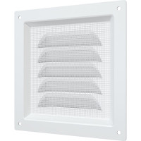 Решетка вентиляционная стальная, эмаль 125х125 мм ERA 1212МЭ 86-861