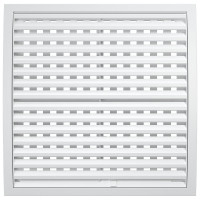 Решетка регулируемая вентиляционная с регулируемым живым сечением (350х350 мм) ERA 3535РРП 86-390