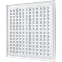 Решетка регулируемая вентиляционная с регулируемым живым сечением (350х350 мм) ERA 3535РРП 86-390