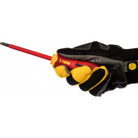 Диэлектрическая крестовая отвертка Felo Ergonic PZ 2X100 41520390