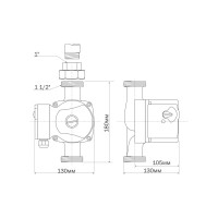 Насос AQUARIO Ac 254-180 5354