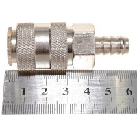 Переходник рапид – ёлочка 8 мм с обжимным кольцом 8-13 мм Elitech 0704.018300