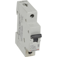 Авт.выключатель Legrand RX3  4,5кА 20А 1П C 419665