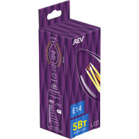 Светодиодная лампа REV FILAMENT свеча, С37, E14, 5Вт, 2700K, DECO Premium 32359 4