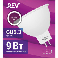 Светодиодная лампа REV MR16, GU5.3, 9W, 4000K, 32415 7