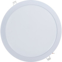Встраиваемый светодиодный светильник REV, SUPERSLIM ROUND, 293x293x15мм, 24Вт, 4000К, 2040Лм, IP20, 28947 0