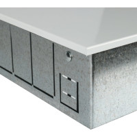 Распределительный встроенный шкаф STOUT ШРВ-2 6-7 выходов 670x125x596 SCC-0002-000067