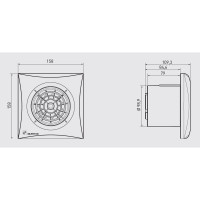 Вентилятор Soler&Palau SILENT-100 CZ IVORY RE 03-0103-169