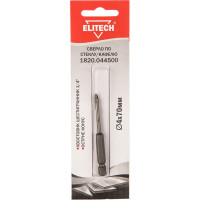 Сверло по стеклу и кафелю (4х65 мм; HEX 1/4) Elitech 1820.044500