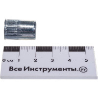 Заклепка резьбовая стальная с насечкой (50 шт; М10; уменьшенный борт) MESSER 212110S-50