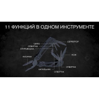 Мультитул Ganzo G104 черный
