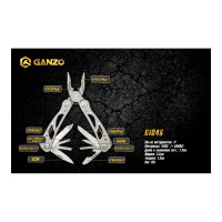 Компактный мультитул Ganzo G104S
