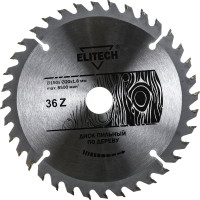 Диск пильный по дереву (150х20/16 мм; 1.8 мм; 36Z) Elitech 1820.052900