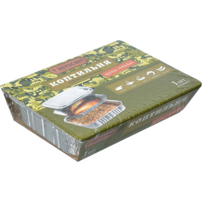 Коптильня одноразовая BOYSCOUT 20х15 см /ольховая щепа, 28 61278