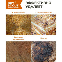 Очиститель универсальный BOYSCOUT для барбекю, решеток-гриль, шампуров, 500 мл / 12 61044