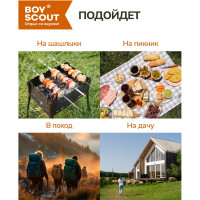 Сетка для защиты продуктов от насекомых BOYSCOUT, 41x41 см/ 24 61130