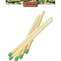 Костровые спички BOYSCOUT 90 мм, 10 шт /100/20 61028
