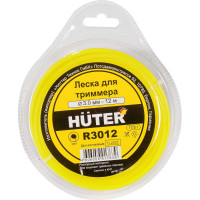 Леска круг 3.0 мм, 12 м Huter R3012 71/2/1