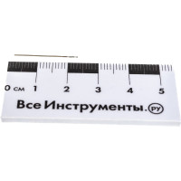 Сверло по металлу (0.5х6х22 мм; ц/х; Р6М5К5; А1; 135 град) GRIFF a112005