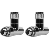 Набор дизайн-вентилей Royal Thermo PIANO, прямой хром 1/2 НС-1161360