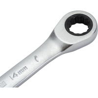 Набор комбинированных трещоточных ключей, 6 предметов AV Steel AV-035060