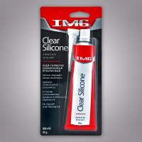Силиконовый клей-герметик IMG прозрачный, 85г MG-410