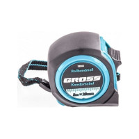 Рулетка Komfortabel, 5 м х 25 мм обрезиненный корпус GROSS 32562