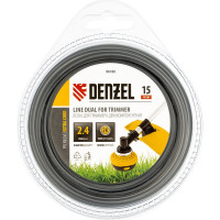 Леска двухкомпонентная для триммера, круглая DENZEL 96180
