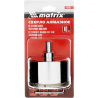 Сверло алмазное по керамограниту (70х67 мм) MATRIX 726703