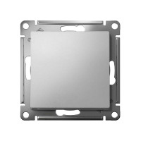 Одноклавишный механизм выключателя Systeme Electric ATLAS DESIGN сх.1 10АХ алюминий ATN000311