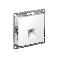 Розетка компьютерная Systeme Electric (Schneider Electric) AtlasDesign, RJ45, 5e, механизм, БЕЛЫЙ ATN000183