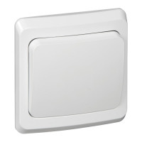 1-клавишный переключатель Systeme Electric СП Этюд 10А белый BC10-004B