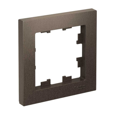 Рамка Systeme Electric 1-м ATLAS DESIGN мокко ATN000601