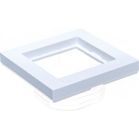 Рамка Systeme Electric 1-м ATLAS DESIGN AQUA IP44 белая ATN440101