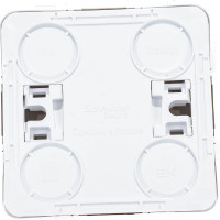 Розетка Systeme Electric (Schneider Electric) 1-м Этюд, 16 А, с заземлением, белый PA16-003B