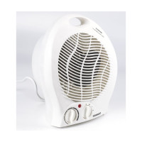 Тепловентилятор SONNEN F-200, 1000/2000 Вт, 2 режима работы, белый, 453493