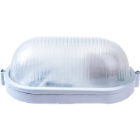 Светильник Camelion НБП 04-60-001 1402S C01, до 130 оС, овал, УХЛ1, "Открытый", 230В, 60Вт 13654